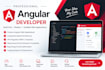 be your angular developer for web app development