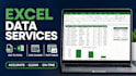 do microsoft excel data entry, cleaning, PDF conversion and analysis
