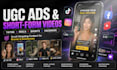 create shorts, ugc, ads content in bulk