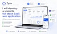 develop a scalable full stack saas web application