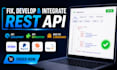 fix develop and integrate any rest api development