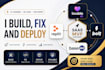fix lovable ai, build replit, saas mvp, base44, bolt