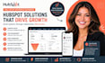 setup hubspot CRM workflow automation and lead nurturing