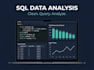 do sql queries, database cleaning, and data reports