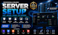 setup complete admin server setup xtream ui, xui ona, restream server, API intei
