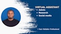 be your reliable virtual assistant for admin, research and social media