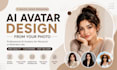 create professional ai avatar and custom ai character