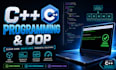 solve cpp programming tasks oop and data structures projects