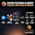 we will build custom telegram bot with n8n automation