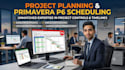 create and update a primavera p6 project schedule