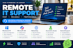 provide professional remote IT helpdesk