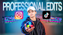 do professionaly edit instagram reels and tiktok videos