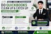 do quickbooks clean up and catch up bookkeeping