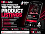optimize your tiktok shop product listings