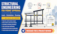prepare structural load analysis, calculations and city permit plans