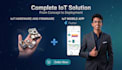 build complete iot hardware and flutter apps with ble,mqtt