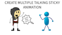 create talk ai talking fruit talking object create stick figure animation video