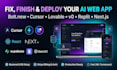 debug fix and deploy your bolt new cursor or lovable ai app