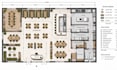create restaurant furniture plans with functional space planning circulation