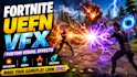 create custom fortnite uefn vfx, visual effects and gameplay effects