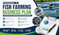 create a professional fish farming business plan