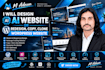 design ai website or redesign copy clone website wordpres