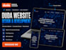 design and develop a modern responsive duda website
