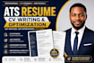 write an ats resume, CV and linkedin profile