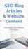 write SEO blog articles and website content