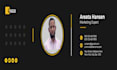design a professional clickable HTML email signature