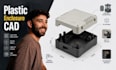 optimize plastic enclosures cad models snap fit manufacturing design