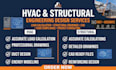 load calculation structural engineer drawing hvac plumbing mep city permit