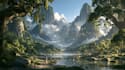 write advanced ai image generation prompts and custom art