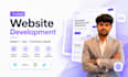 build custom website, front end developer, full stack dev