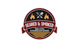 design custom grill seared smoked logo