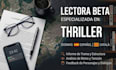be your spanish and catalan beta reader for thrillers