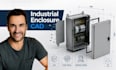 design industrial control box cad models electrical enclosure solutions