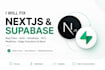 fix nextjs supabase auth database and API issues