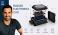 create waterproof electronics housing cad models rugged device protection