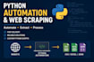 automate tasks and scrape websites with python