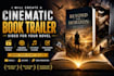 create a cinematic book trailer video for your novel