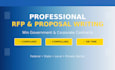 write a professional business proposal or rfp response