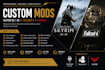 create edit custom weapon armor skyrim se ae mods fallout 4 follower mod redmod