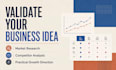 validate and improve your business idea with market research
