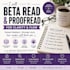 beta read your book and provide thoughtful reader feedback