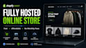 build a professional ecommerce website, fully hosted, no monthly fees