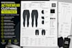 do detailed active wear clothing tech pack