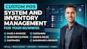 develop a custom inventory management and pos for you