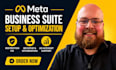setup, optimize meta business suite, ad account restriction, bm suspension fix