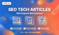 write SEO optimized tech articles mobile tips and gadget reviews